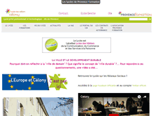 Tablet Screenshot of lycee-celony.com